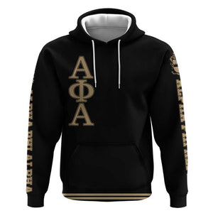 Alpha Phi Alpha Sphinx Hoodie Manly Deeds, Fraternity Pride