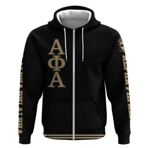 Alpha Phi Alpha Sphinx Hoodie Manly Deeds, Fraternity Pride