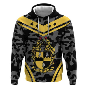 Alpha Phi Alpha Camouflage Hoodie Perfect For Fraternity