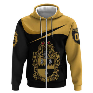 Alpha Phi Alpha Fraternity Hoodie Curve Design For Fraternity Pride