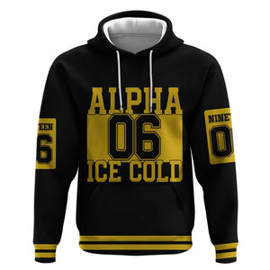 Ice Cold 06 Alpha Phi Alpha With Diamond Accents Hoodie