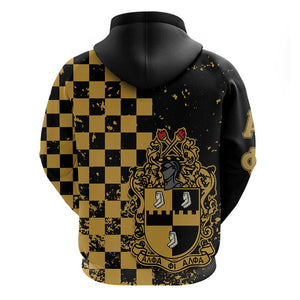 Alpha Phi Alpha Fraternity Caro Style Hoodie Classic College