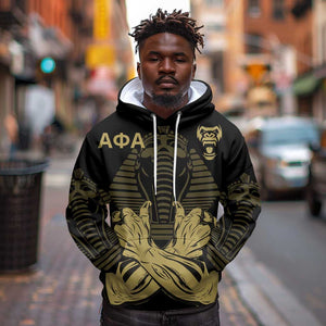 Alpha Phi Alpha Pullover With Embroidered Greek Hoodie Fraternity Pride