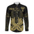 Alpha Phi Alpha Pullover With Embroidered Greek Long Sleeve Button Shirt Fraternity Pride