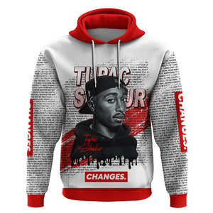 Tupac Shakur Change Hoodie African American - Afroprintwear