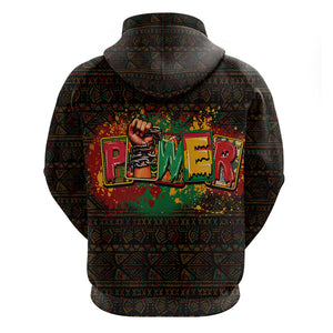 Personalized Power African Hoodie - Afroprintwear