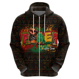 Personalized Power African Hoodie - Afroprintwear