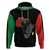 Powerful Panther Africa Hoodie Map Africa - Afroprintwear