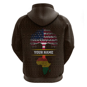 Personalized African Root Hoodie - Afroprintwear