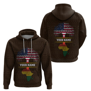 Personalized African Root Hoodie - Afroprintwear