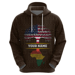 Personalized African Root Hoodie - Afroprintwear