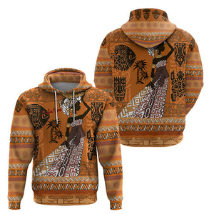 Personalized Beautiful Woman African Hoodie - Afroprintwear