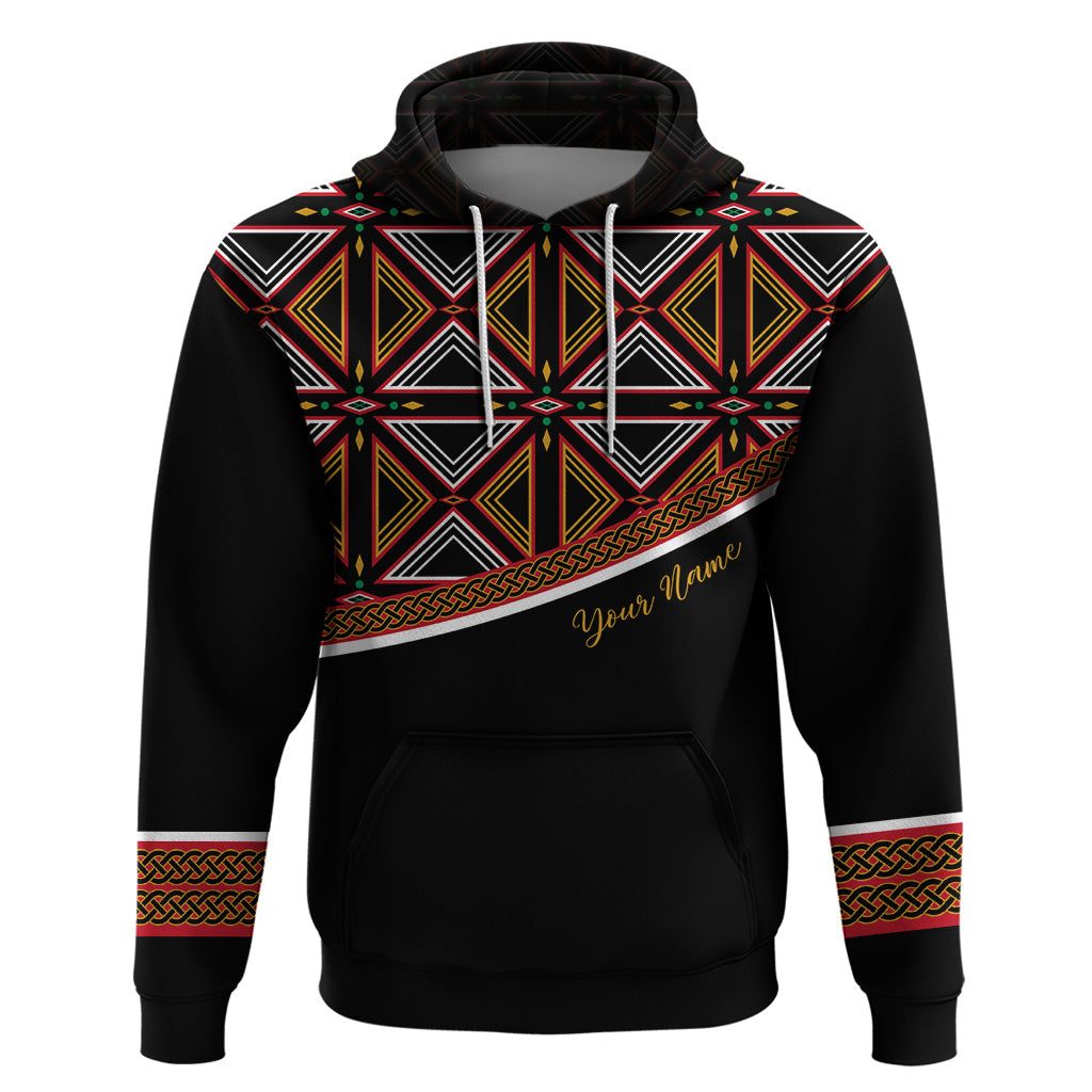 Personalized Bamenda African Hoodie Atoghu Cameroon Print - Afroprintwear