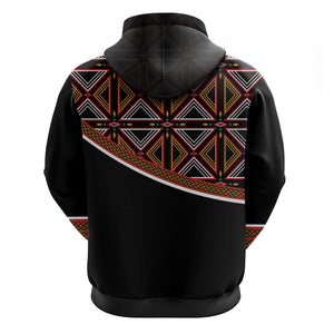 Personalized Bamenda African Hoodie Atoghu Cameroon Print - Afroprintwear