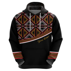 Personalized Bamenda African Hoodie Atoghu Cameroon Print - Afroprintwear