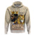 Lion Black King Hoodie African Heritage - Afroprintwear